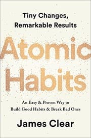Atomic Habits book cover