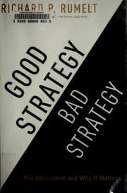 Good Strategy Bad Strategy book cover