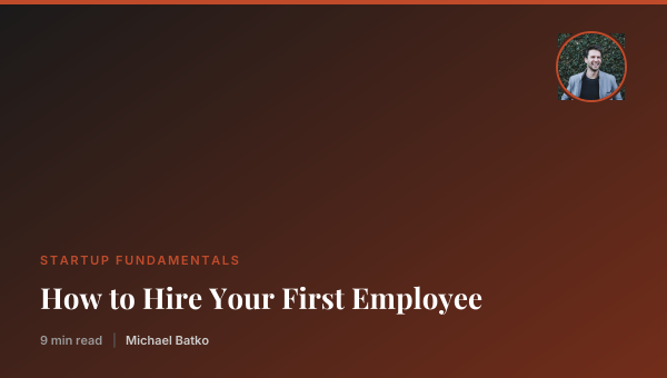 How to Hire Your First Employee thumbnail